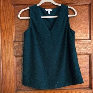 Nine West Women's Green Sleeveless Top